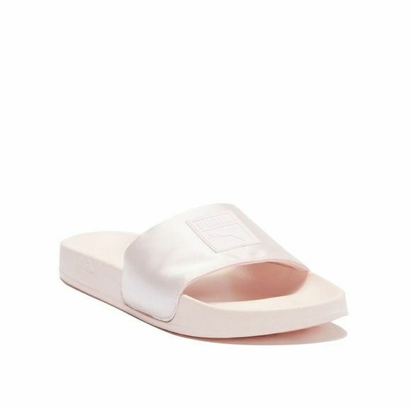 Puma Shoes - PUMA leadcat pink satin slides
